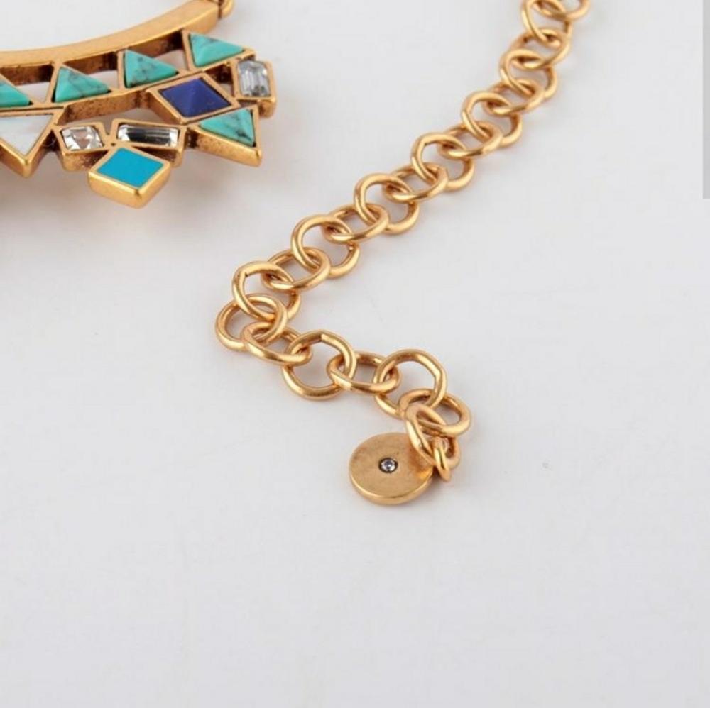 Stella & Dot Stone Tile Necklace View 3